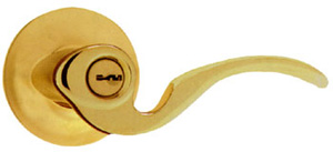 Door knob / lever set - Brooklane Levers-KWIKSET